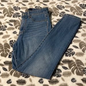 Gap Denim high rise blue skinny jeans size 2/26